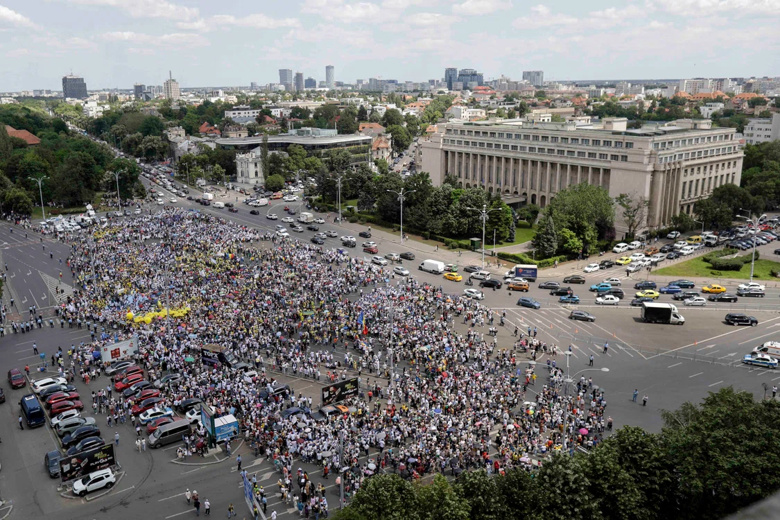 protest piata victoriei
