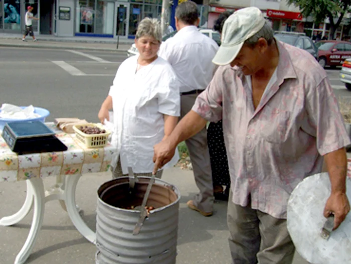 Au apărut primele castane prăjite