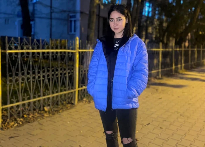 Tânăra ajutată să-și continue studiile FOTO: Facebook/Arhivă Personală