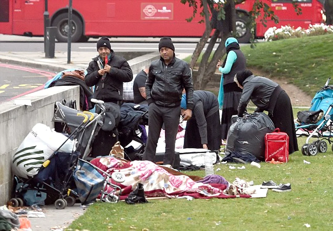 
    În Londra, unul din cinci cerșetori este românFoto: Daily Mail  