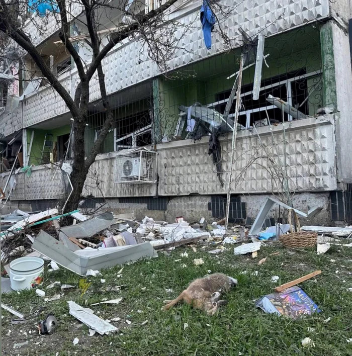 Rușii au atacat Harkovul cu rachete Iskander FOTO X malevska