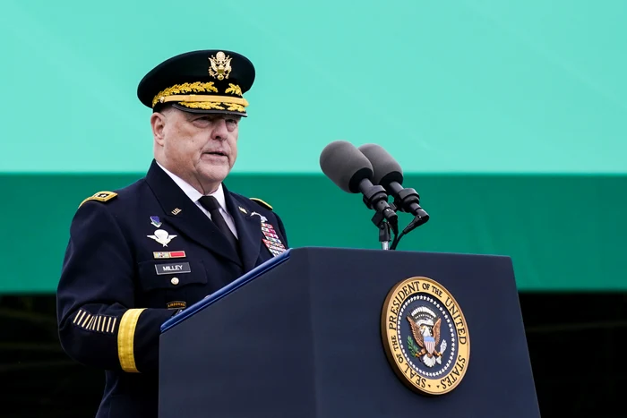 Generalul Mark Milley a fost șeful Statului Major al SUA până în 2023 FOTO EPA-EFE