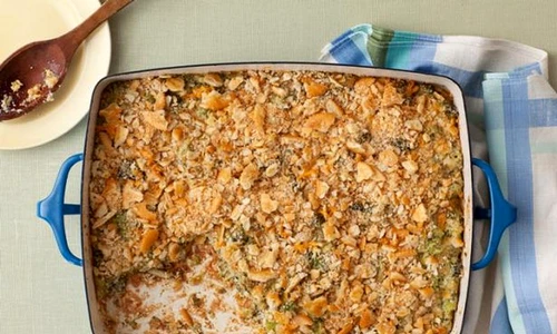 Broccoli cu ciuperci la cuptor jpeg