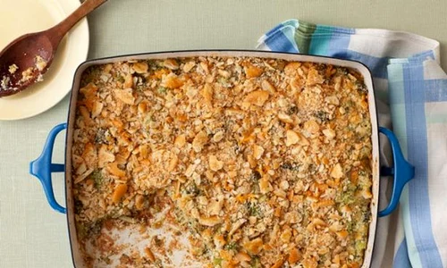Broccoli cu ciuperci la cuptor jpeg