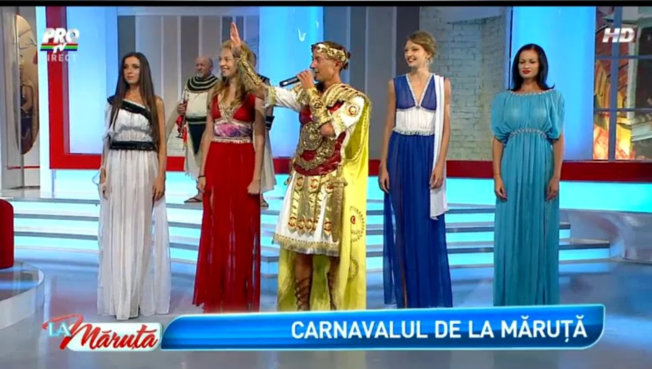 Radu Mazăre a venit costumat în Cezar