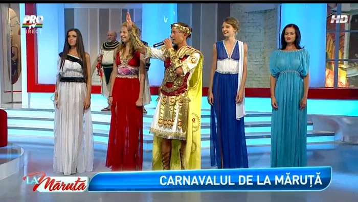 Radu Mazăre a venit costumat în Cezar