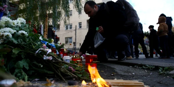 Un an de la tragedia din Colectiv FOTO David Muntean