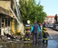 Incendiu la o școală din Hațeg. FOTO: ISU Hunedoara 
