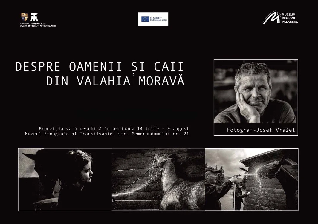 Vernisajul expoziției de fotografie documentară „Despre oamenii și caii din Valahia Moravă”