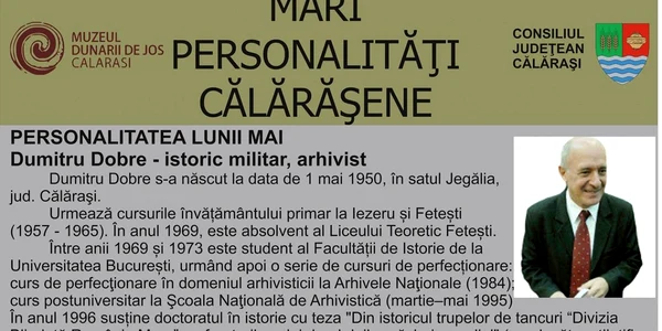 calarasi dumitru dobre personalitate alunii mai la muzeu foto MDJ