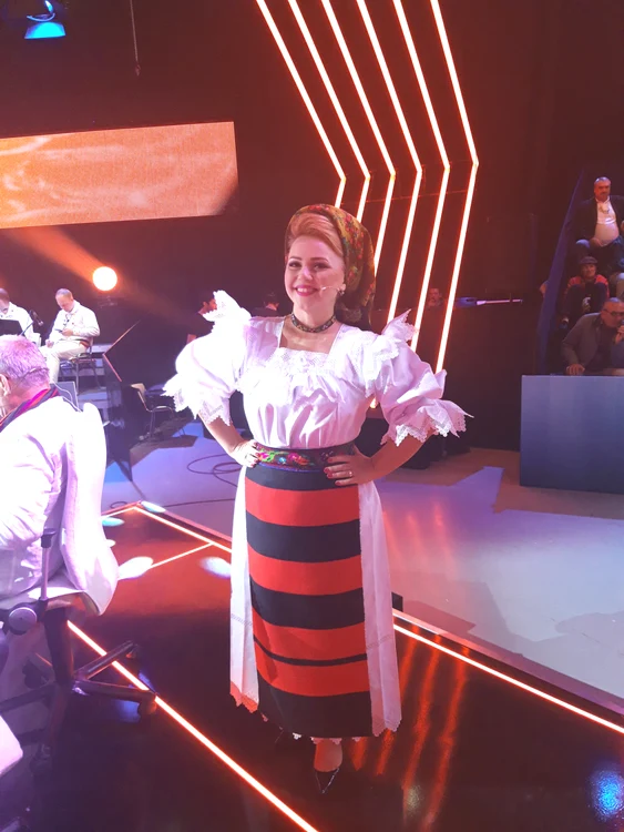 Cornelia Lupu Rednic, mai slabă cu 7 kg, la filmările pentru "Vedeta Populară"