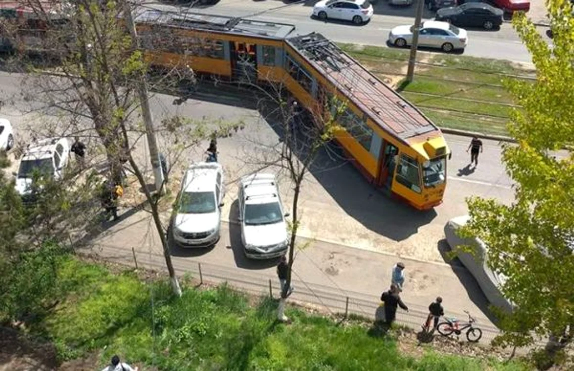 Starea liniilor de tramvai din zona ce va fi modernizată este dezastruoasă FOTO Arhiva Adevărul
