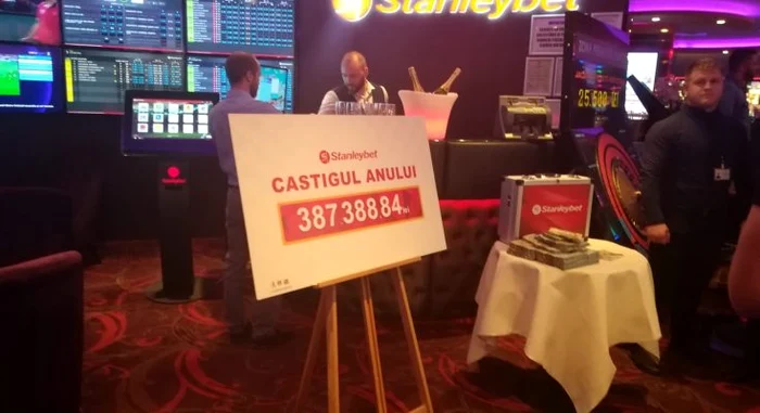 A fost nevoie de o maşină de numărat bani pentru acordarea câştigului