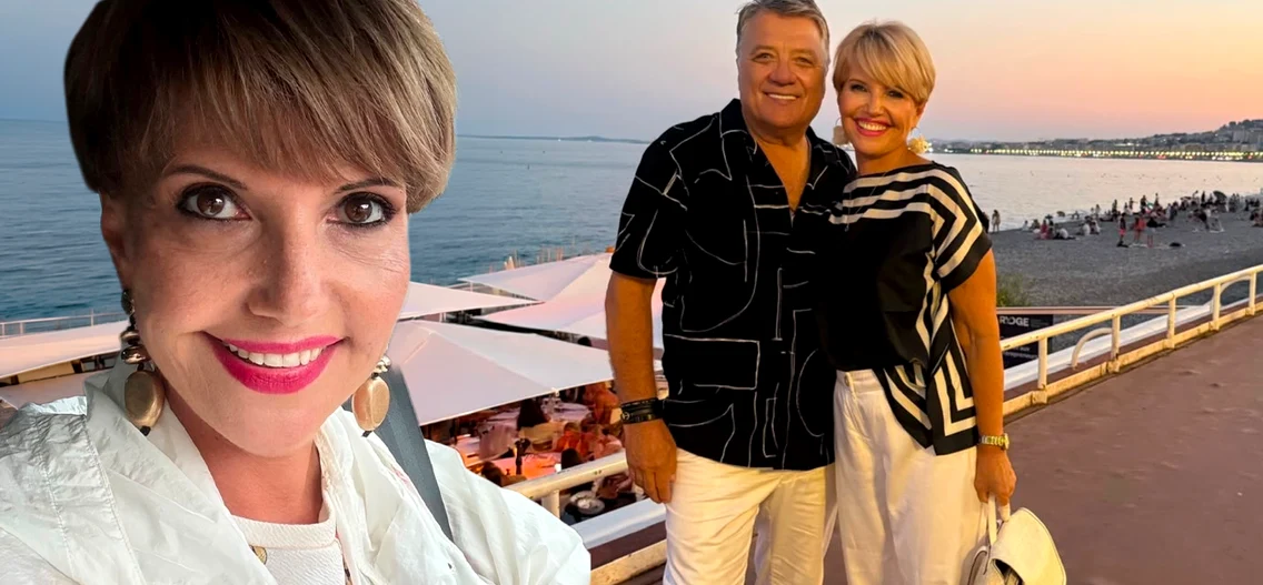 Marina Almășan a renunțat la blond, la sugestia iubitului ei, omul de afaceri Sorin Mărcuș 