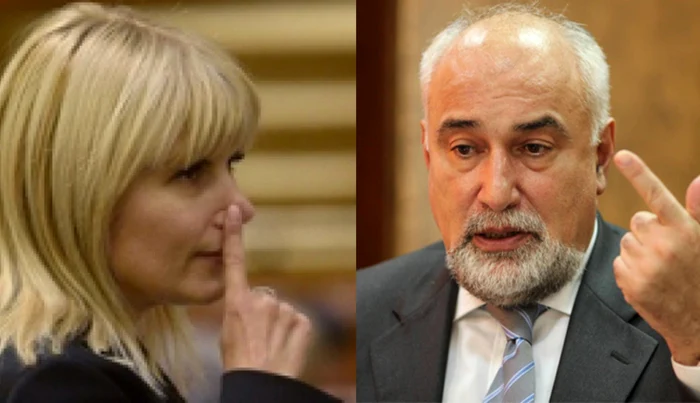 Udrea şi Vosganian arătând degetul justiţiei, fiecare în felul său!