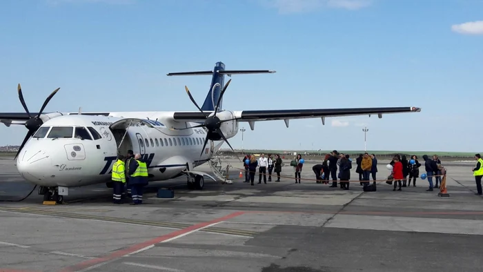 Inaugurare cursa aeriana Iaşi - Timişoara. Foto: Ştefan Both