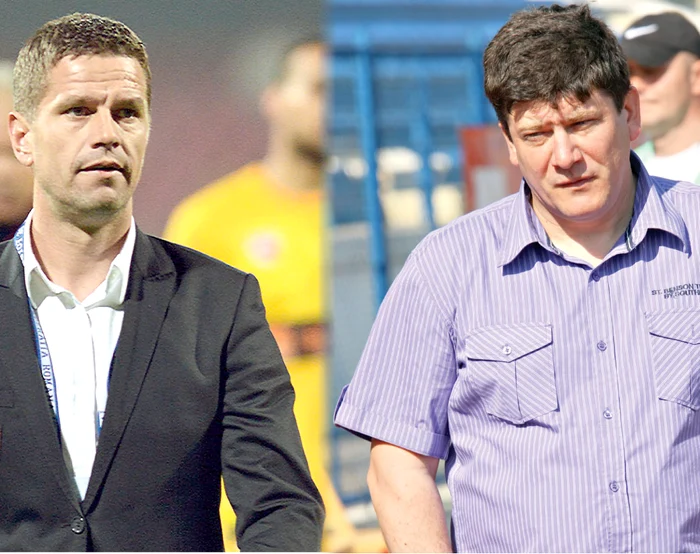 
    Flavius Stoican şi Cristi Pustai sunt cu sabia deasupra capului, unul dintre ei urmând să-şi piardă postul după jocul de diseară  