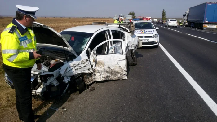 Accidentul a avut loc pe E85