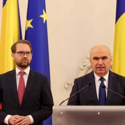Dominic Fritz   Ilie Bolojan  Sorin Grindeanu  Dominic Fritz   guvern Bolojan  Foto Inquam Photos Octav Ganea jpg