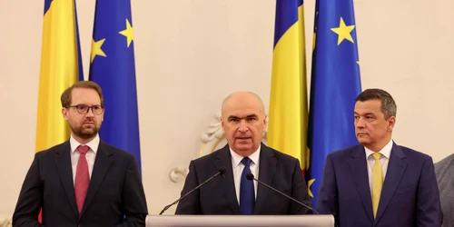 Dominic Fritz   Ilie Bolojan  Sorin Grindeanu  Dominic Fritz   guvern Bolojan  Foto Inquam Photos Octav Ganea jpg