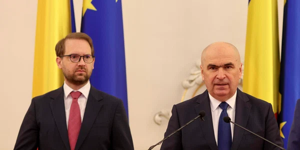 Dominic Fritz   Ilie Bolojan  Sorin Grindeanu  Dominic Fritz   guvern Bolojan  Foto Inquam Photos Octav Ganea jpg
