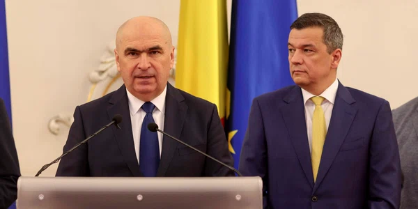 Dominic Fritz   Ilie Bolojan  Sorin Grindeanu  Dominic Fritz   guvern Bolojan  Foto Inquam Photos Octav Ganea jpg