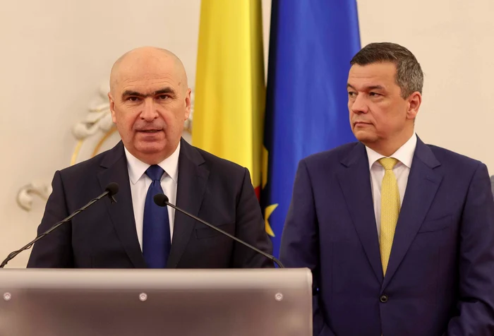 Ilie Bolojan și Sorin Grindeanu, la cuțite în acest moment FOTO: Adevărul