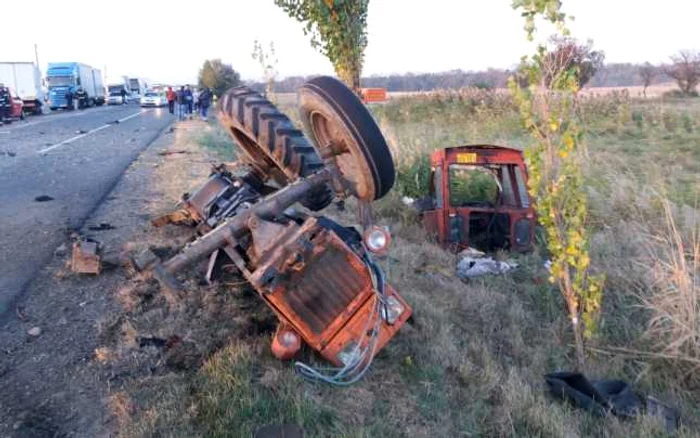 Accidentul a avut loc pe E85