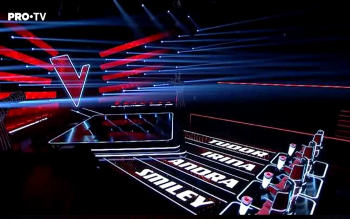 Platoul de filmare de la „Vocea României“ a fost îmbunătăţit FOTO Pagina de Media