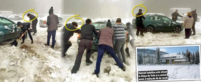 
    A scos 10 maşini şi un camion  blocate în nămeţi  