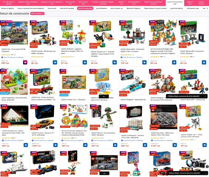 Profită de promoții de iarnă-Chillmas Deals eMAG-pentru cadouri inspirate pentru copii Sursă eMAG