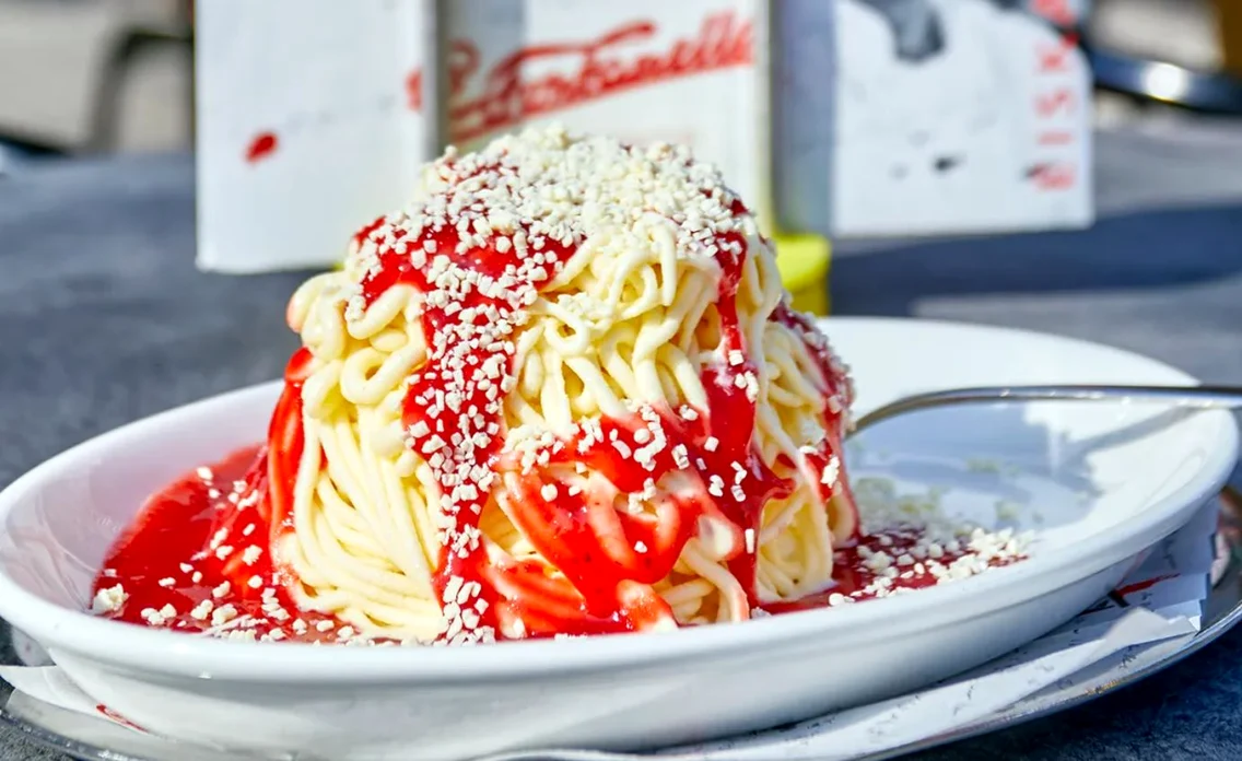 Spaghete inghetata Foto Eis Fontanella Eismanufaktur (2) JPG