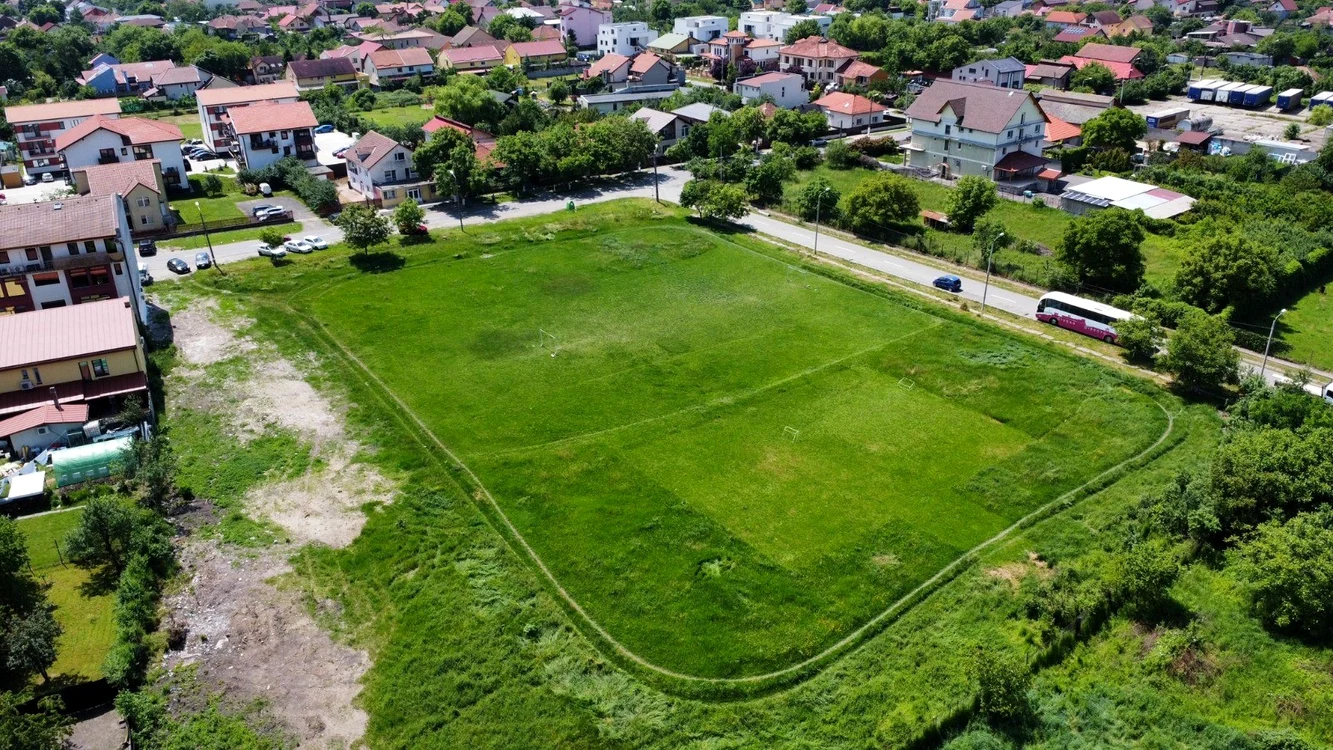 Terenul de pe strada Mircea cel Bătrân FOTO PMT