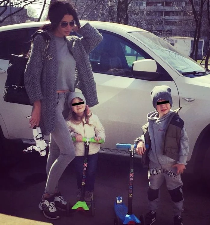 Oksana Zagumennova are doi copii