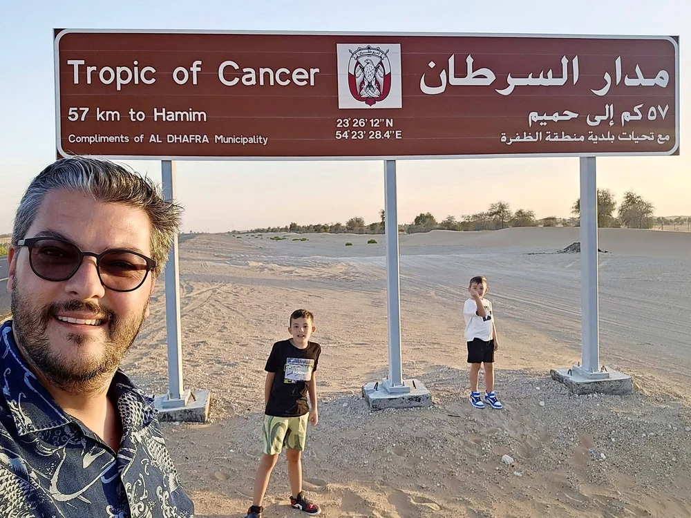 Răzvan Pascu demontează stereotipurile despre Dubai FOTO: Facebook/ Răzvan Pascu