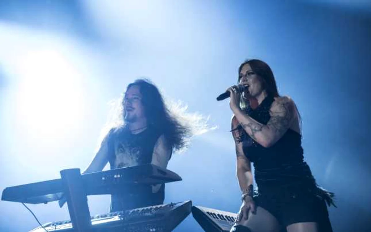 Nightwish renunţă la efectele pirotehnice în show-ul de la Bucureşti FOTO Getty Images