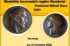 Proiectul sculptorului Mihail Kara pentru medaliile încoronării regilor României la Alba Iulia