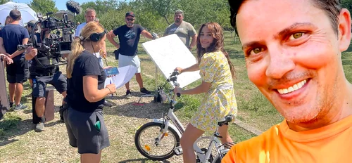 Lucian Viziru este preot în propiul film la care a lucrat cot la cot cu soția lui, Ema! 