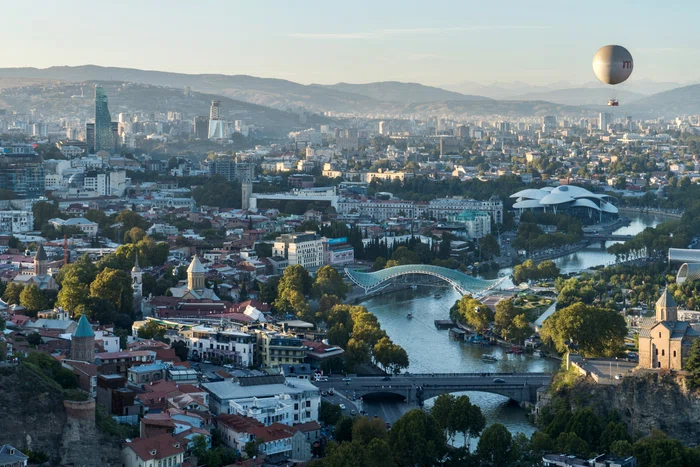 O panoramă de la mănăstirea Tabori 