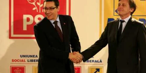 Victor Ponta şi Crin Antonescu