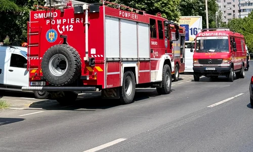 Pericol de explozie în Rahova FOTO: ISU