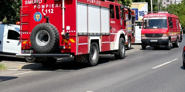 Pericol de explozie în Rahova FOTO: ISU