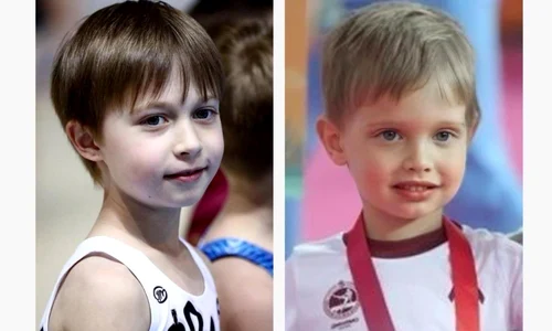 Despre cei doi băieți se crede că sunt fiii secreți ai președintelui rus Vladimir Putin și ai fostei gimnaste olimpice Alina Kabaeva FOTO: X/@jurgen_nauditt