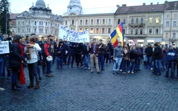 protest anti sova la cluj foto