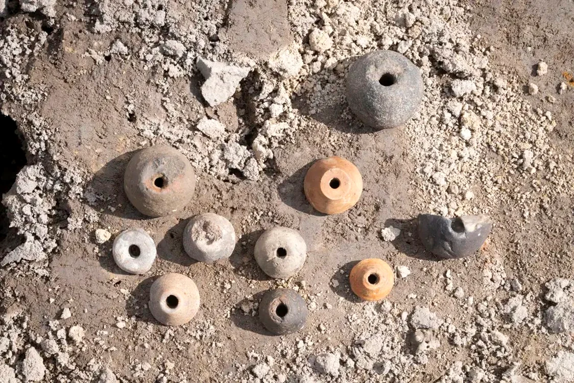 Centru de producție textilă din Epoca Vikingilor (© Moesgaard Museum)