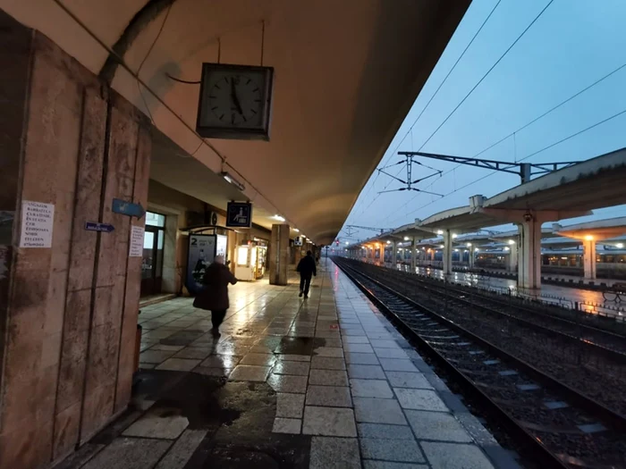 Gara de Nord din Timişoara înaintea demarării lucrărilor de modernizare FOTO Both