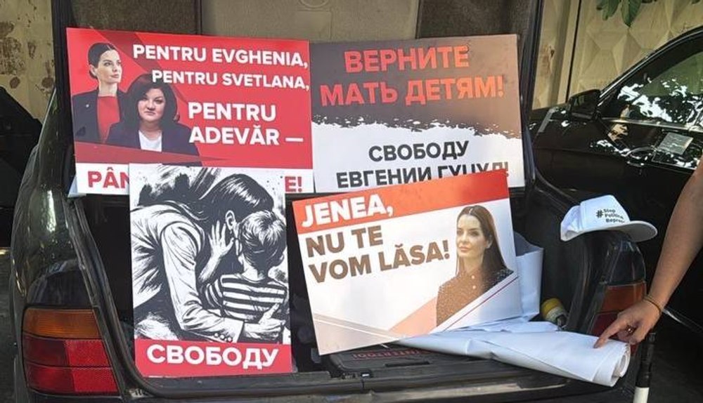 Protest la pușcăria în care este încarcerată bașcana Găgăuziei. Poliția susține că manifestanții au fost plătiți