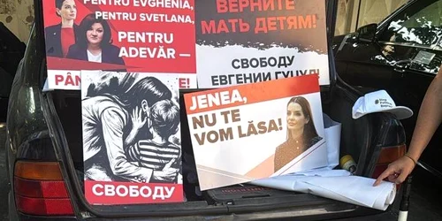 Protest Evghenia Gutul puscarie FOTO Telegram com jpeg