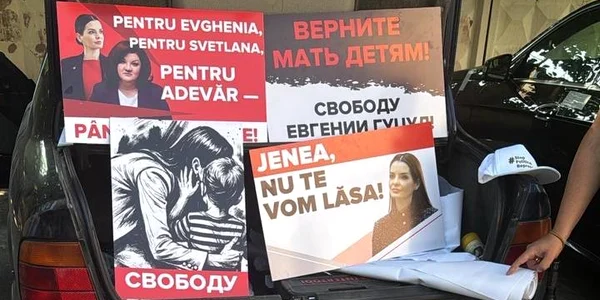Protest Evghenia Gutul puscarie FOTO Telegram com jpeg