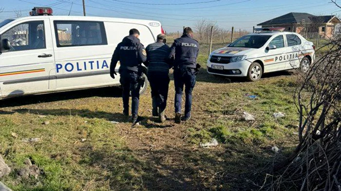 Individul a fost arestat. FOTO Opinia Buzău